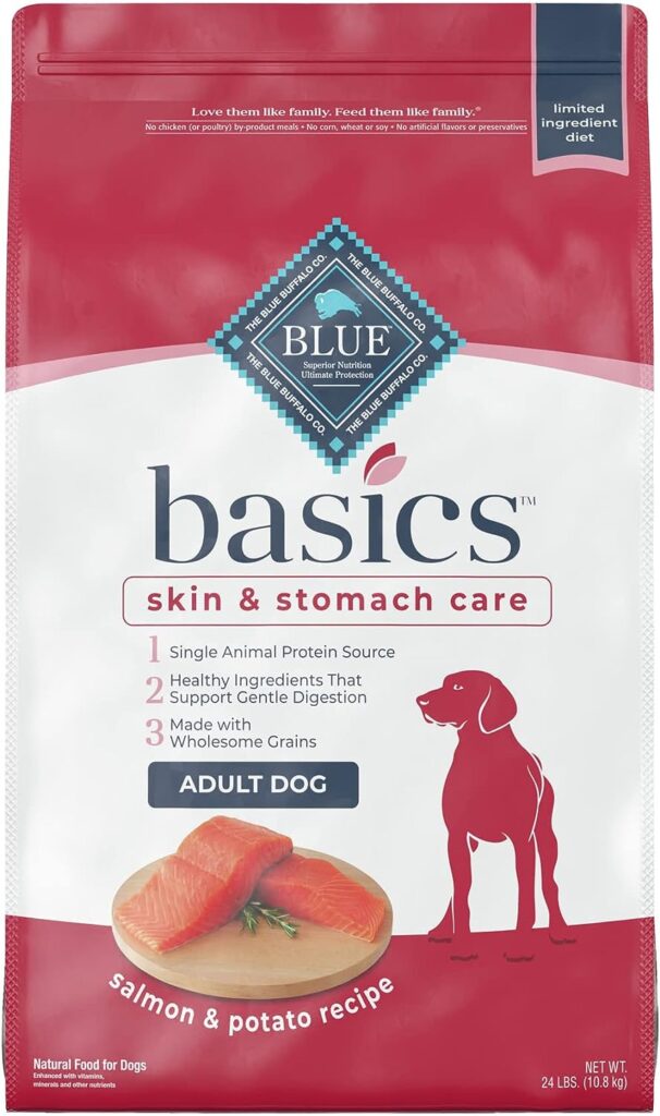 Blue Buffalo Basics Skin Stomach Care Natural Adult Dry Dog Food