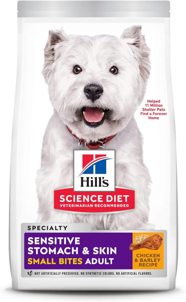 Hills Science Sensitive Stomach Small Bites Dry Dog Food
