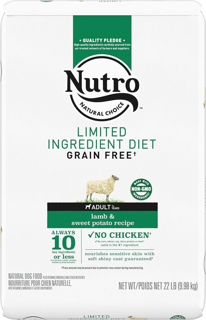 Nutro Limited Diet Sensitive Adult Dry Dog Food
